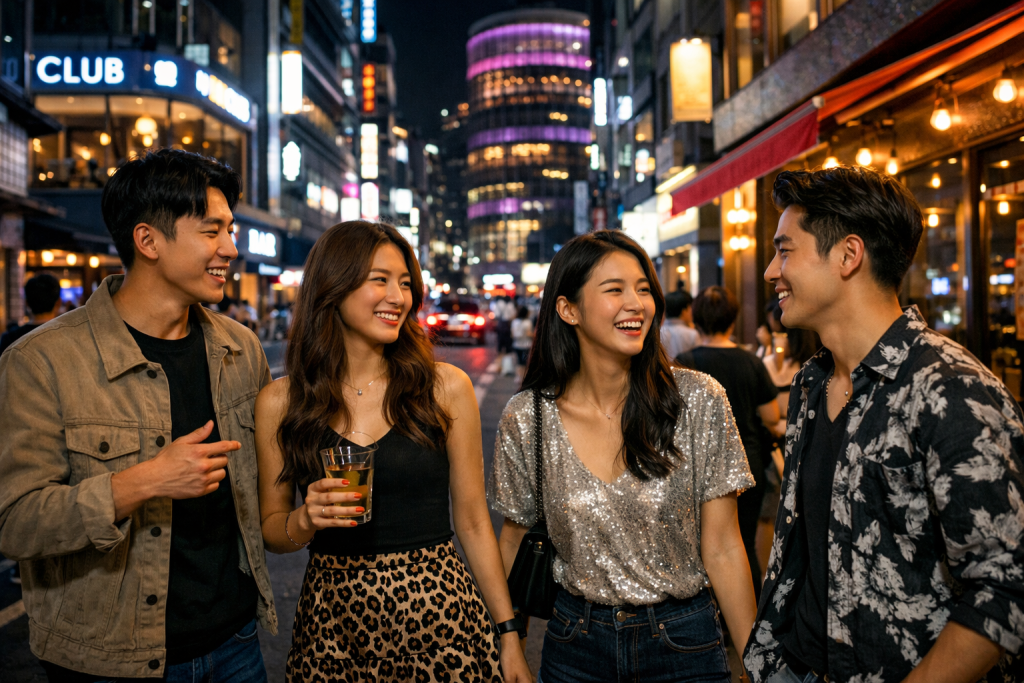 How to Plan a Group Night Out in Gangnam Seoul